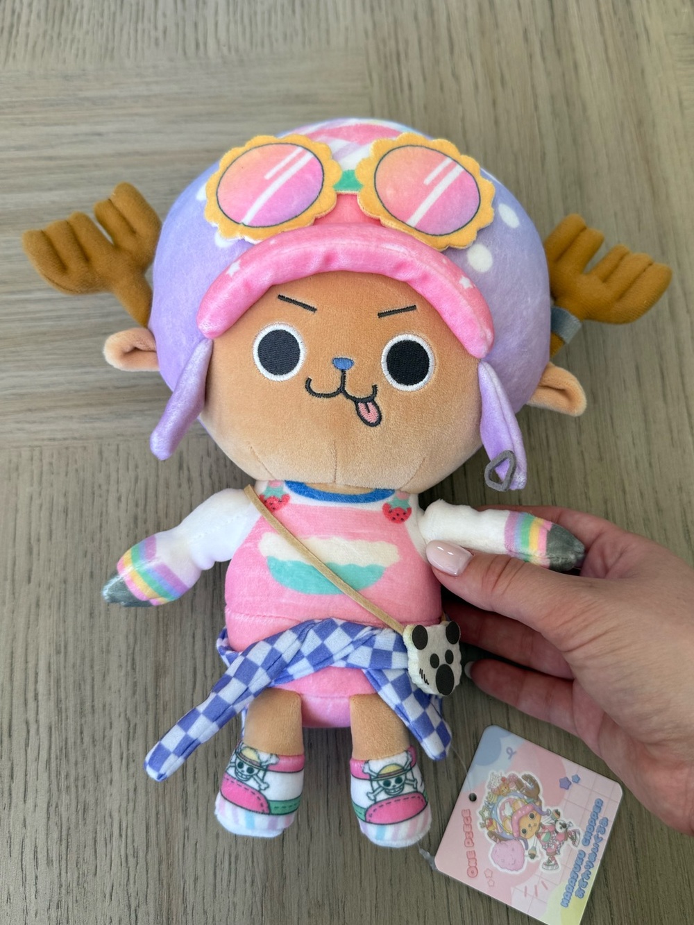 ONE PIECE HARAJUKU CHOPPER Sitting Plush MUGIWARA STORE Japan LTD NWT IN HAND